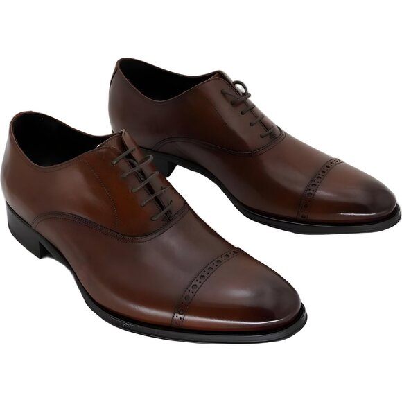 To Boot New York Anton Cap-Toe Oxford 154M Cognac Brown US 10 M main image 5